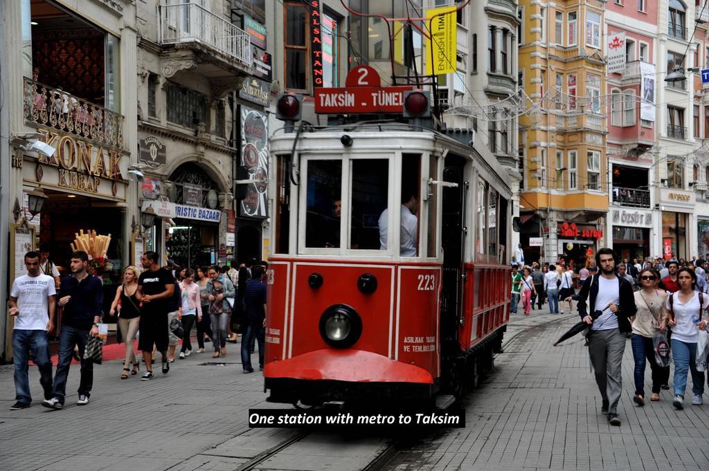 Nil Hotel Istanbul Bagian luar foto