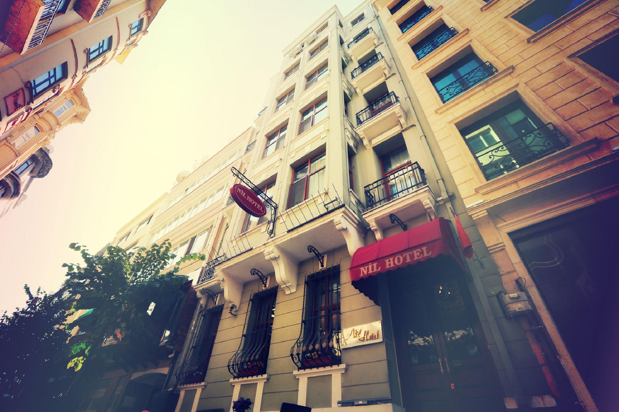 Nil Hotel Istanbul Bagian luar foto