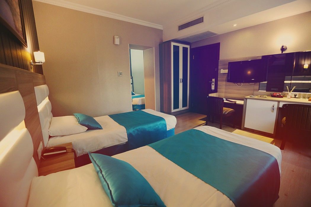 Nil Hotel Istanbul Bagian luar foto