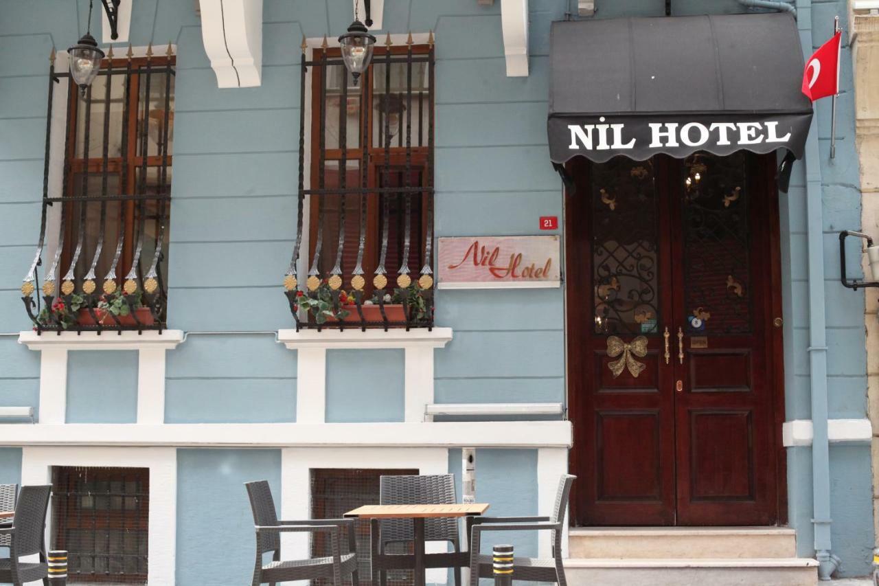 Nil Hotel Istanbul Bagian luar foto
